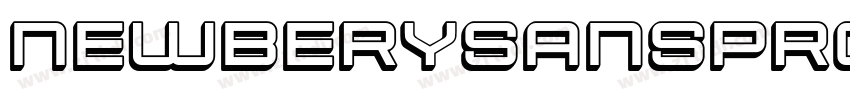 NewberySansPro XpBol字体转换 NewberySansPro XpBol字体转换